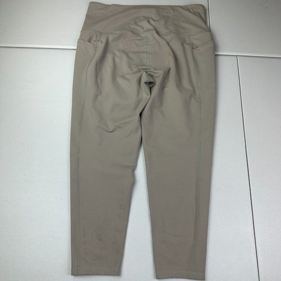 DSG Womens XL‎ Green Leggings Cropped Side Pockets Activewear Athleisure Used - Picture 5 of 9